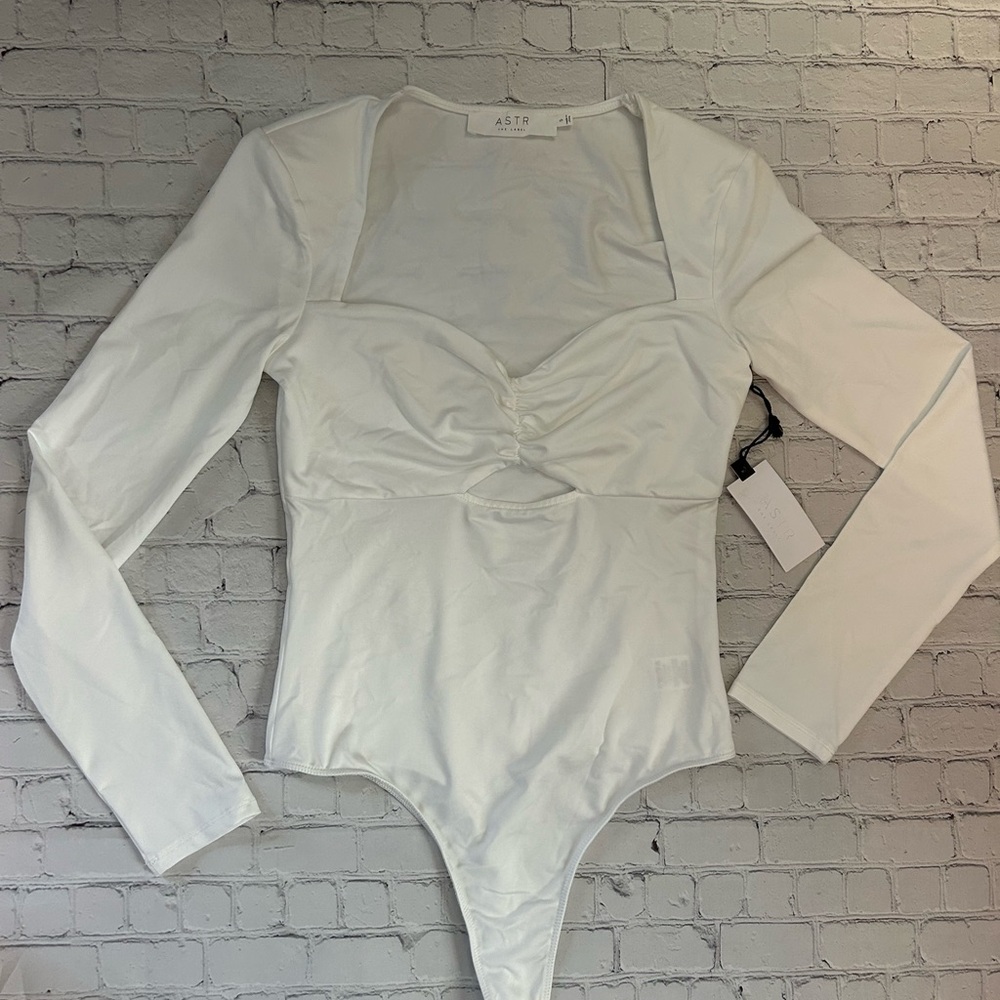 ASTR the Label NWT Off White Bodysuit Size Small